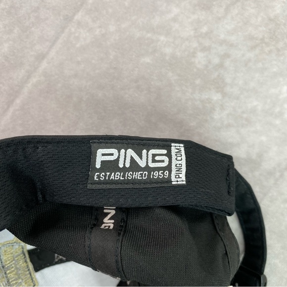 Ping Golf Hat Adult White/Black Champion of Champions Active Outdoors Cap OFSA - Picture 11 of 13